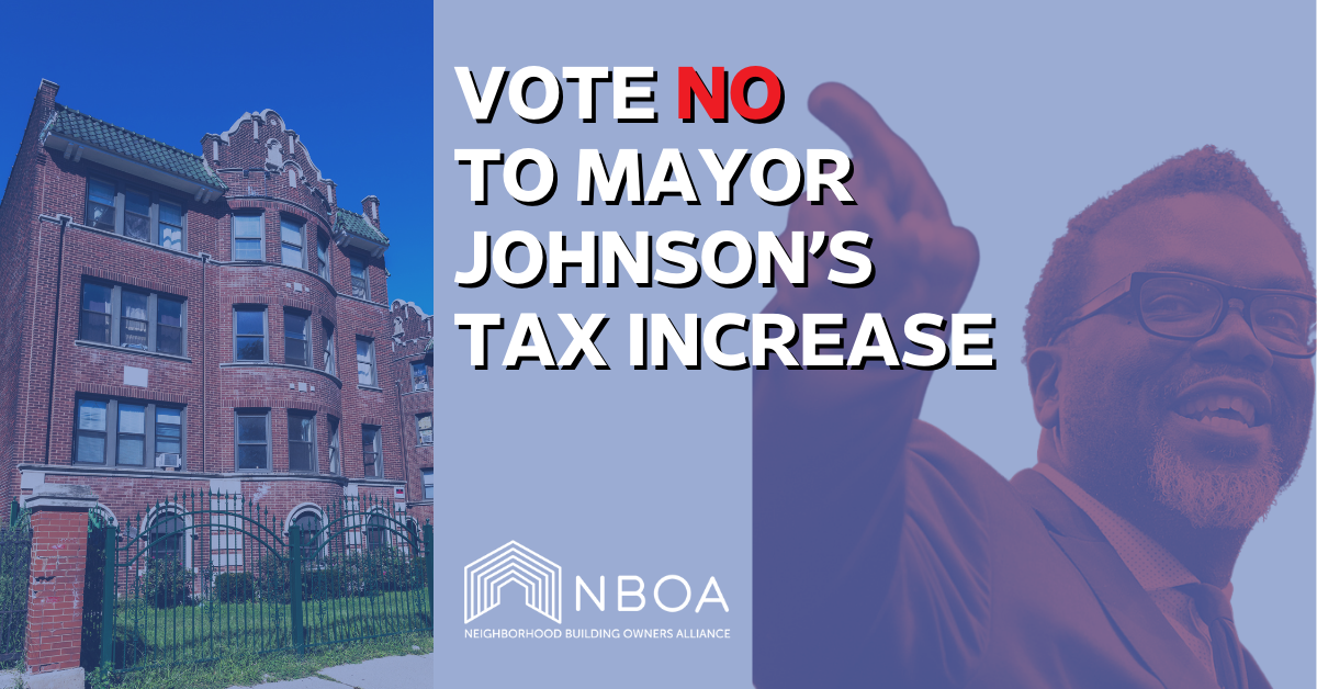 Vote No to Mayor Johnson's Tax Increase